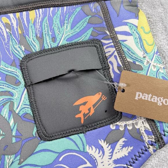 Patagonia R1 Lite Yulex Surf Shorts Size 6 NWT Floral Beachy Summer Athletic - Picture 8 of 13